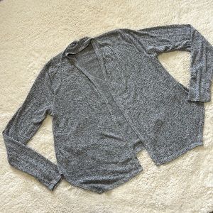 Grey Heather Long Sleeve Cardigan (MAKE AN OFFER)